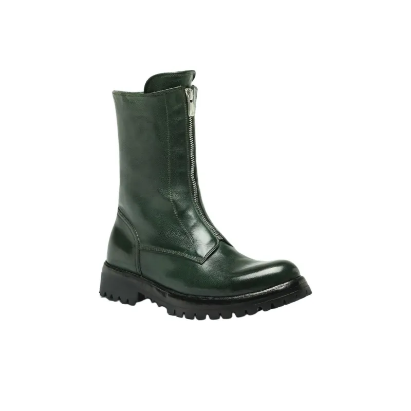 Officine Creative Loraine 015 Round toe Leather Boots Women's-2