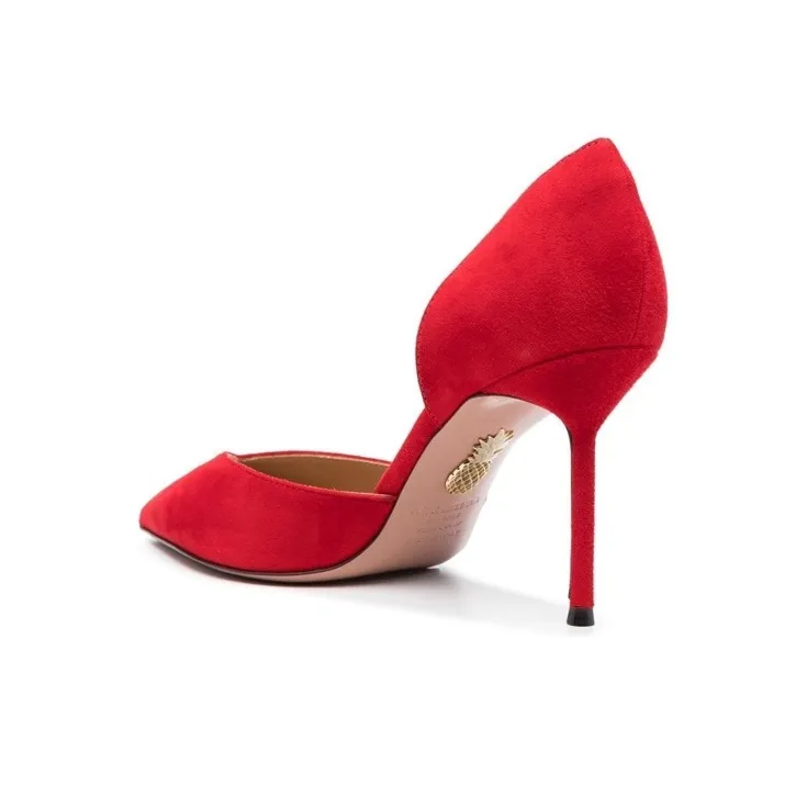 AQUAZZURA Uptown 90mm Leather Sandals-2