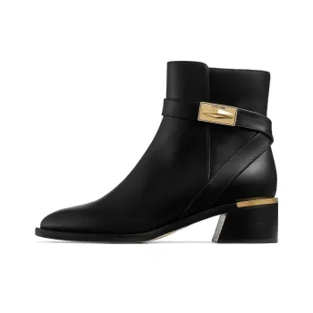 Jimmy Choo Diantha 45mm Leather Ankle Boots