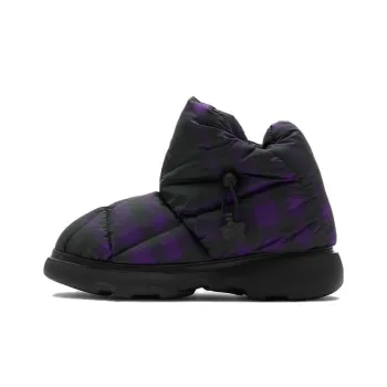 Burberry Pillow Check pattern Padded Ankle Boots