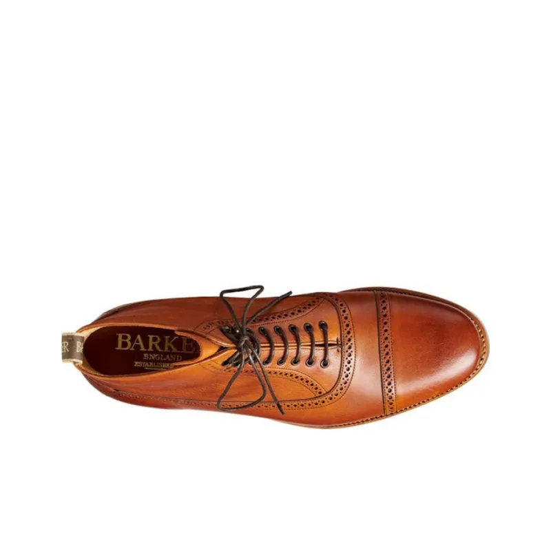 BARKER Foley Ankle Boots Men's Tan-4