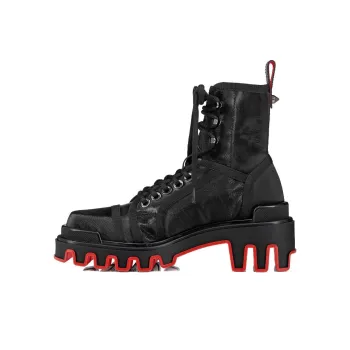 CL LUBOTING Panaroot Dune Ankle Boots Women's Black