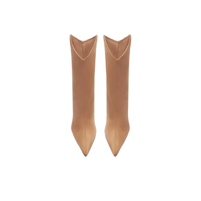 Schutz Marjorie Ankle Boots Women's Umber-4