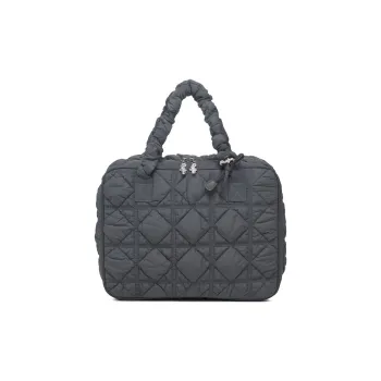 CARLYN Nylon Portable One Shoulder Travel Bag Women's Gray