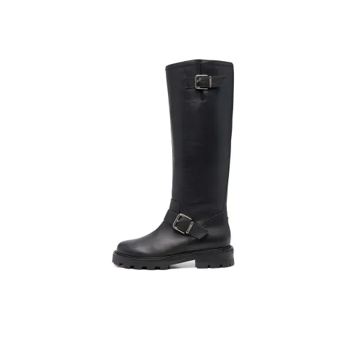 Jimmy Choo Biker II Knee-high Boots Women's Black