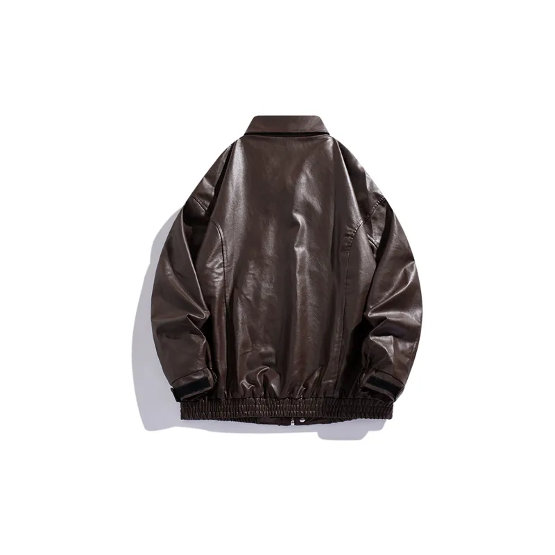 The Smurfs Leather Jacket Unisex-3