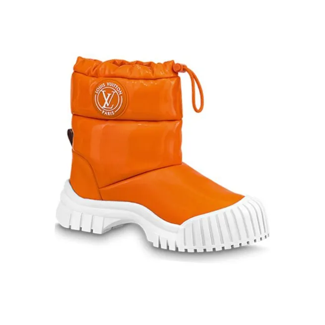 LOUIS VUITTON Ruby Ankle Boots Women's Orange-1