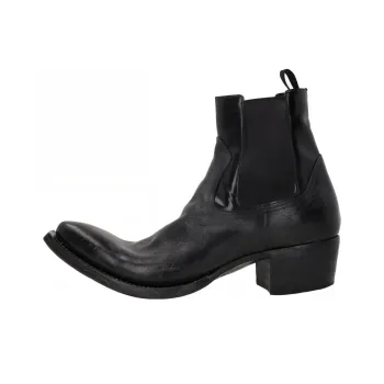 PRADA Wizard Boots Short Chelsea Boots Men's Black
