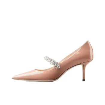 Jimmy Choo Bing Slim Heel High Heels 6.5cm Women's Ballet Pink