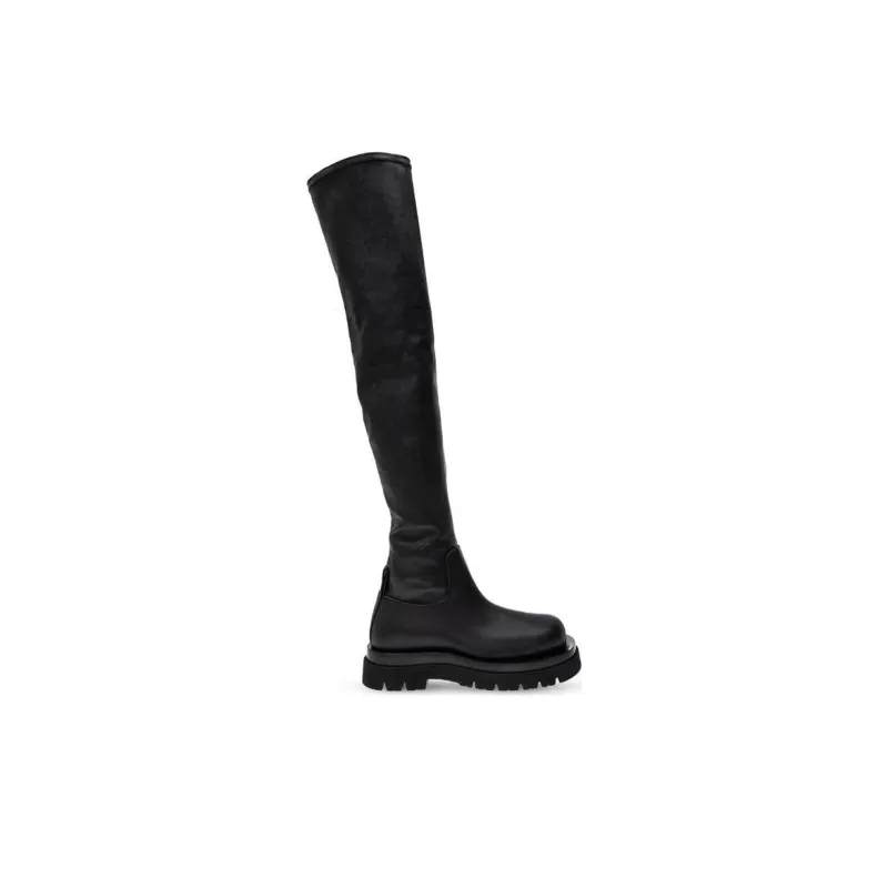 Bottega Veneta BV Knee high Boots Women's Black-1