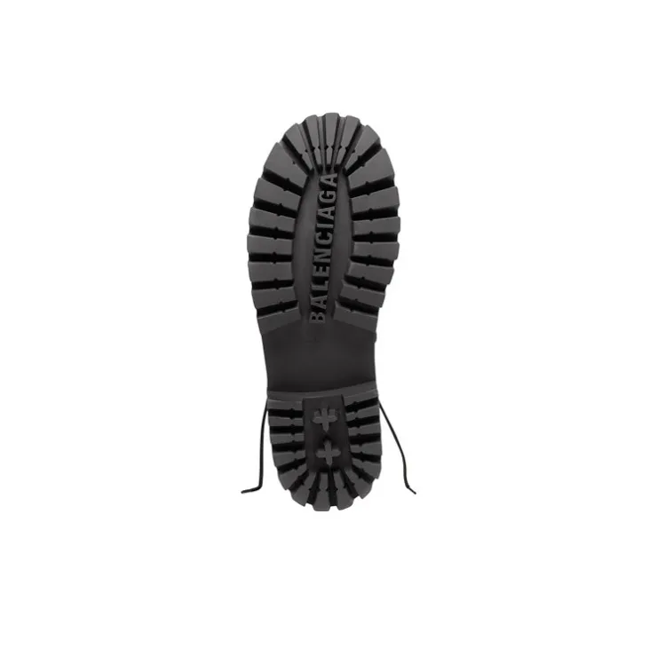 Balenciaga Sergent 20mm Boots 'Black Leather'-3