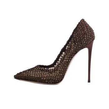 Le Silla Gilda 120mm Rhinestone embellished Pumps