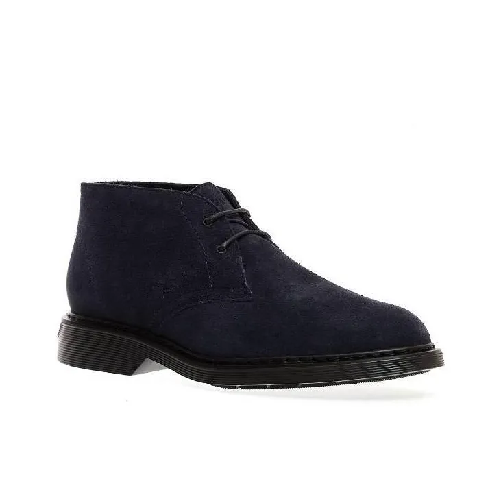 HOGAN Round Toe Lace Up Desert Boots-2