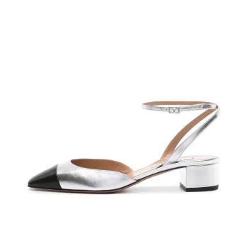 AQUAZZURA French Flirt 35mm Leather Pumps