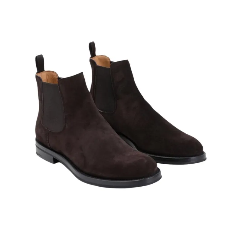 CHURCH'S Monmouth Ankle Boots Women's Brown-3