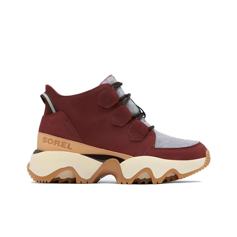 SOREL Ankle Boots Platform Women's Red-1