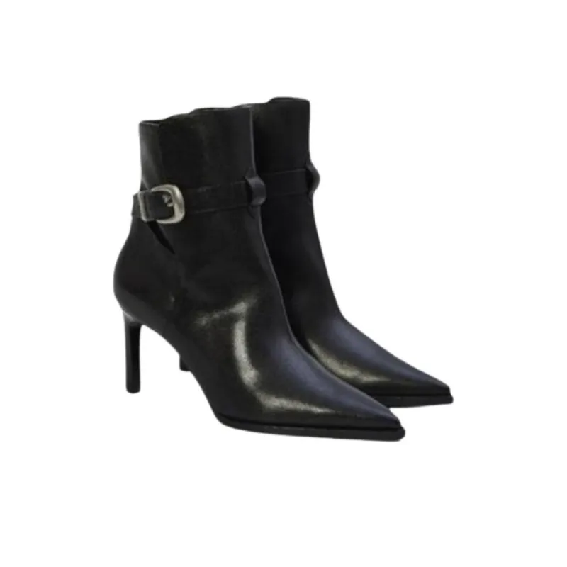 CELINE Ankle Boots Women's Black-2