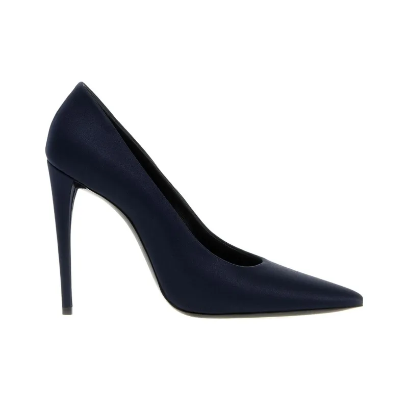 SAINT LAURENT Monceau 110mm Satin Pumps-1
