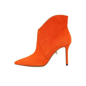 MAISON SKORPIOS Astrid Ankle Boots 9cm Women's Orange