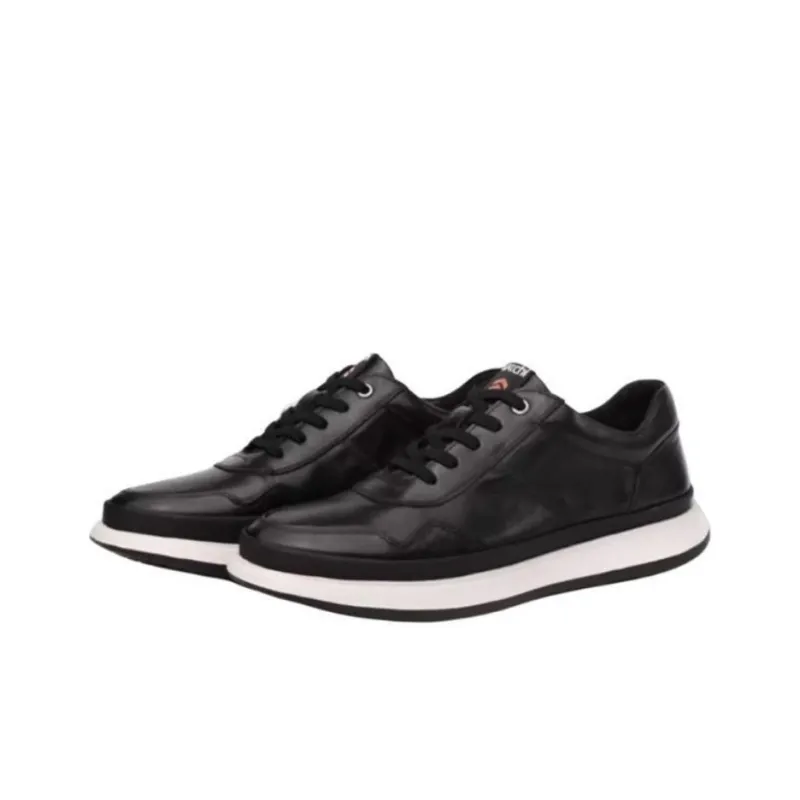 Satchi Low Top Skateboard Shoes Men's Black-1