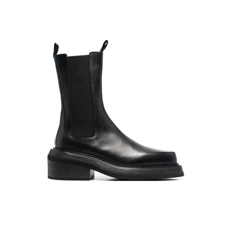 Marsèll Short Chelsea Boots Men's Black-1