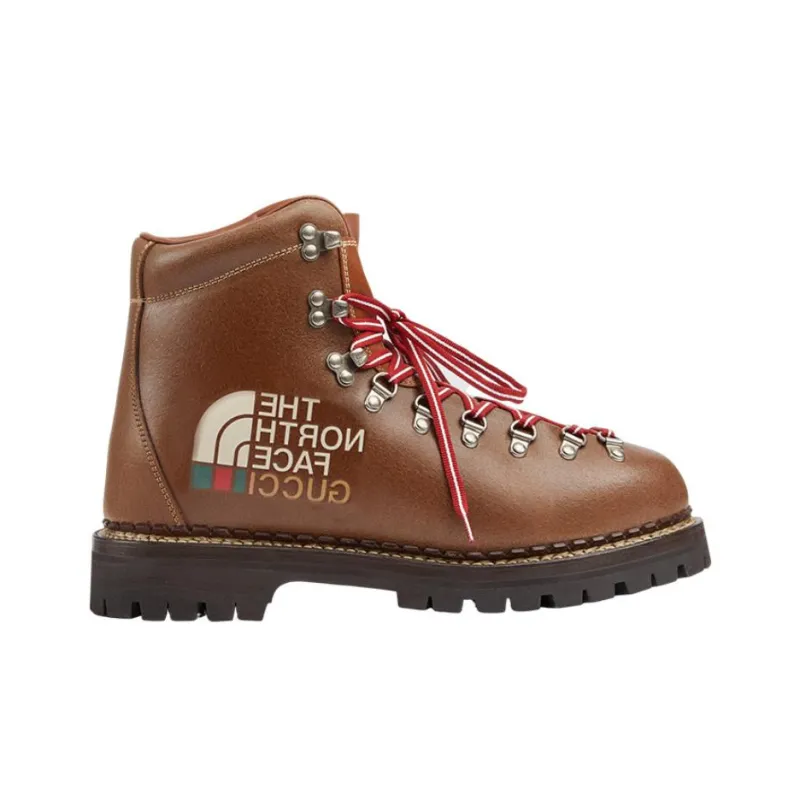 GUCCI The North Face X GUCCI Ankle Boot 'Brown'-1