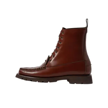 HEREU Ankle Boots Men Brown