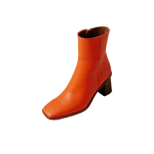 ALOHAS Ankle boots Carol 7.5cm Women's Orange Red