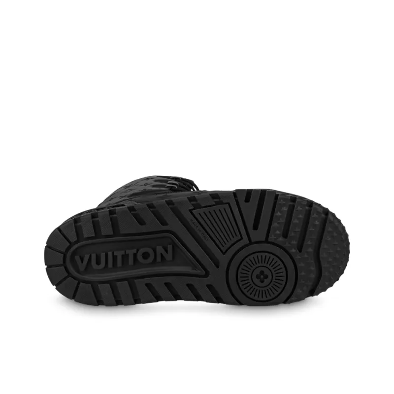 LOUIS VUITTON Lv Trainer Snow Snow Boots 'Black'-4