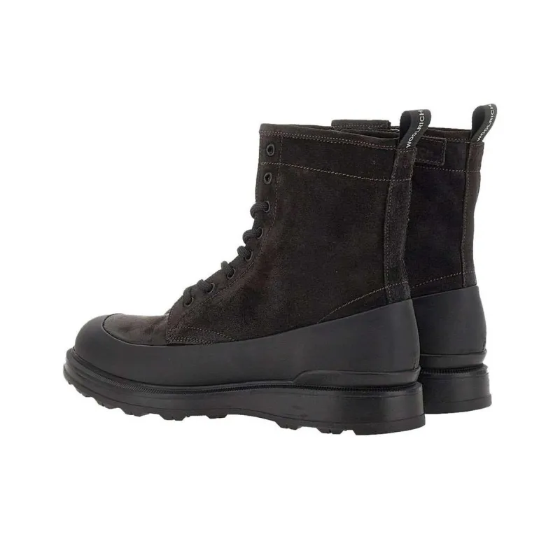 WOOLRICH Ankle Boots Men's Black-4