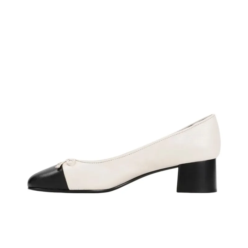 TORY BURCH Chunky Heel High Heels Women's White-0