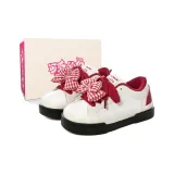 White Red (A84 Red Bowknot)