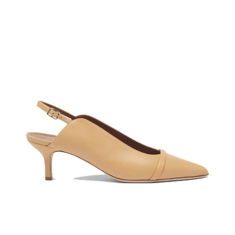 Malone Souliers Marion 45mm Leather Slingback Pumps-1