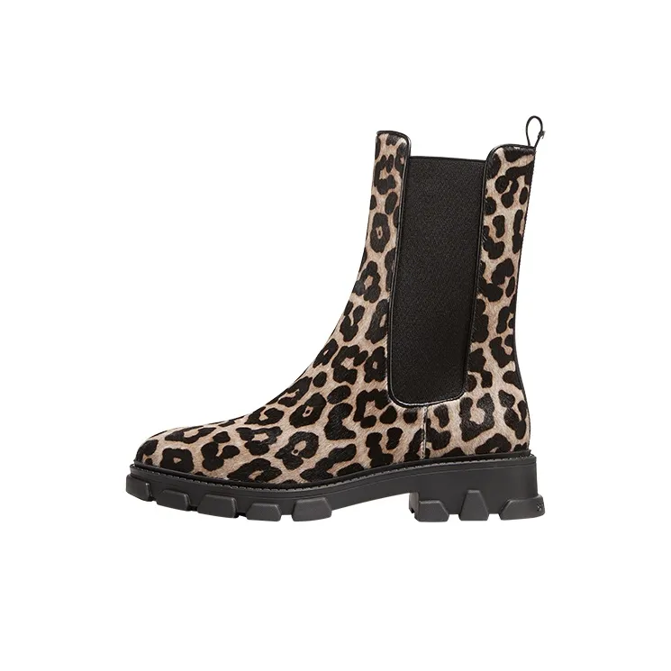 MICHAEL KORS Ridley Short Chelsea Boots Women's Black-0