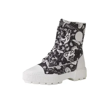 HERMES Fresh Ankle Boots Women's Black