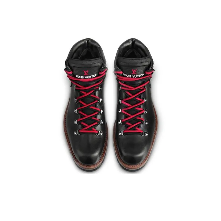 LOUIS VUITTON Oberkampf Martin Boot Men's Black-3