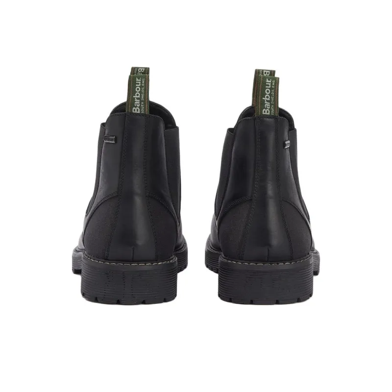 BARBOUR Patton Short Chelsea Boots 3.5cm Men's Black-4