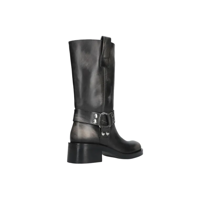 STRATEGIA Ankle Boots 5cm Women's Black-4