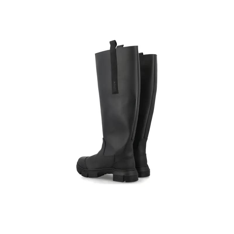 GANNI Knee high Boots Women's Black-3
