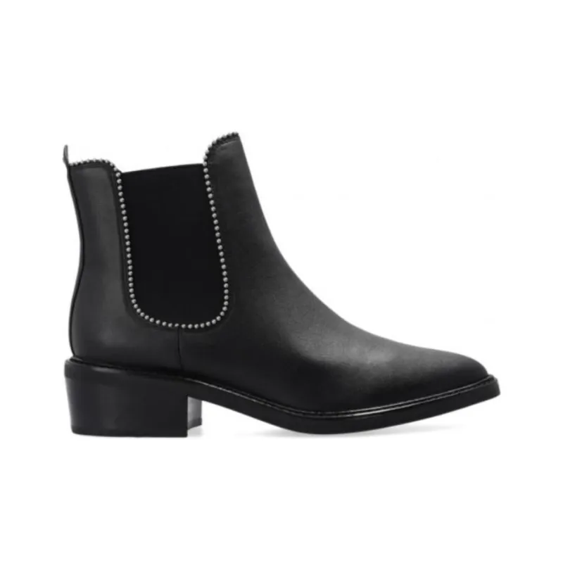 COACH Bowery Short Chelsea Boots 5cm Women's Black-3