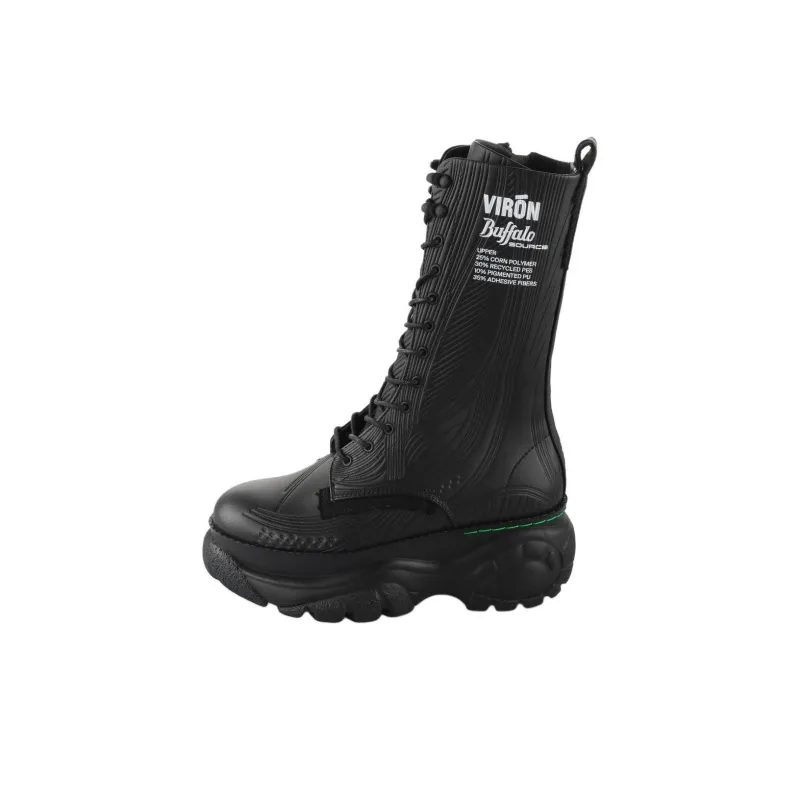 Buffalo Source x VIRÓN VOLT Ankle Boots Unisex Black-0