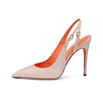 Santoni Audrey 120mm Patent Pumps