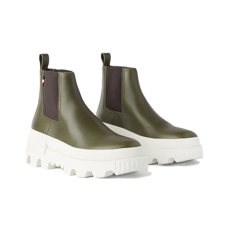 Moncler Chelsea Boots Men's Green-2