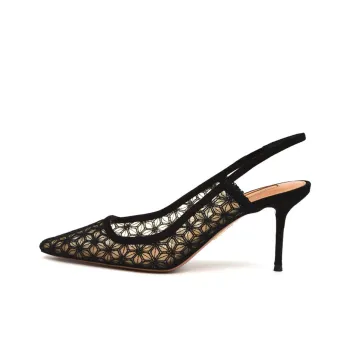 AQUAZZURA High Heels Women's Low-Top Black