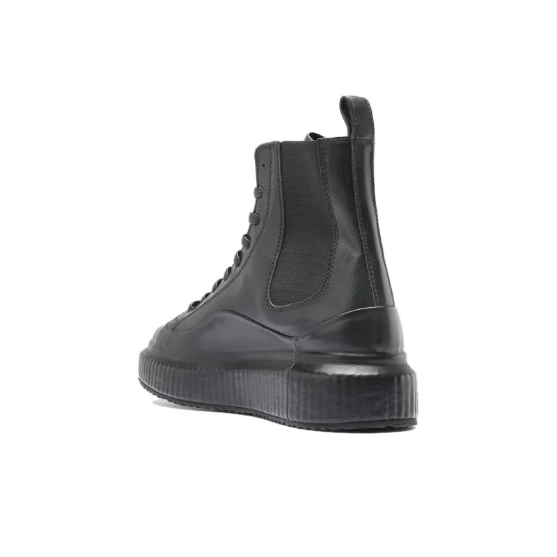 Officine Creative Short Chelsea Boots 3.5cm Women's Black-3