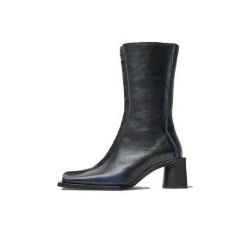 MIISTA Ankle Boots 5cm Women's Midnight Blue