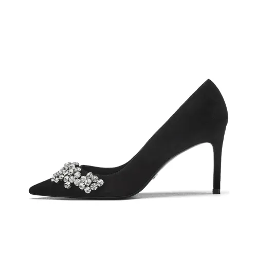 Stuart Weitzman/SW Slim Heel High Heels 8.5cm Women's Black