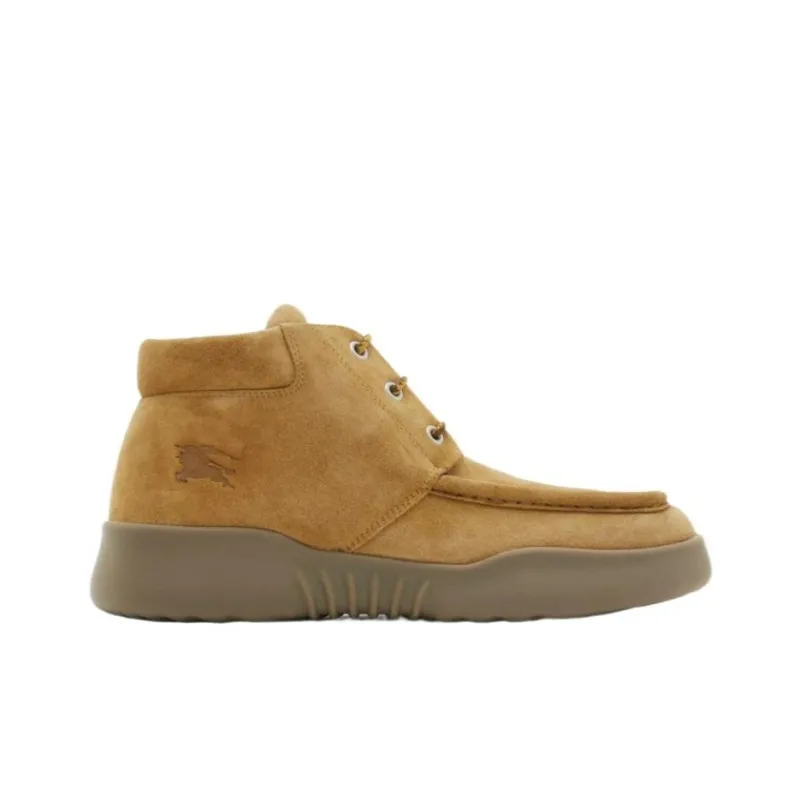 Burberry Ankle Boots Men's Brown-1