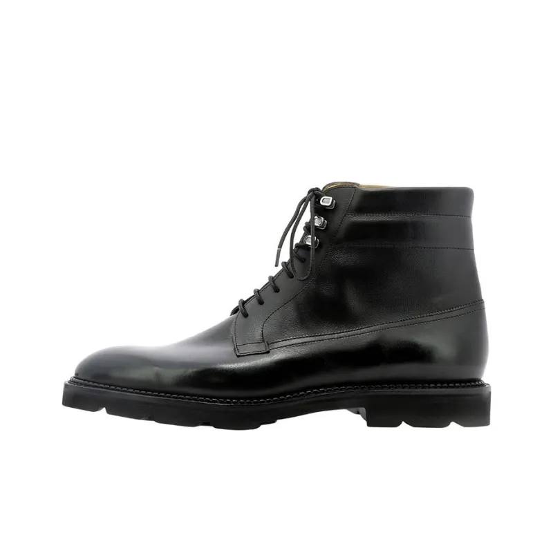JOHN LOBB Ankle Boots Men's Black-0