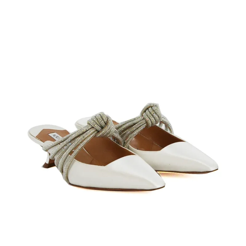 AQUAZZURA High Heels Women's White-3